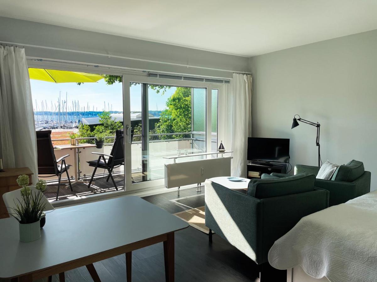 Ferienwohnung Yachthafen-Foerdeblick Glücksburg Exterior foto